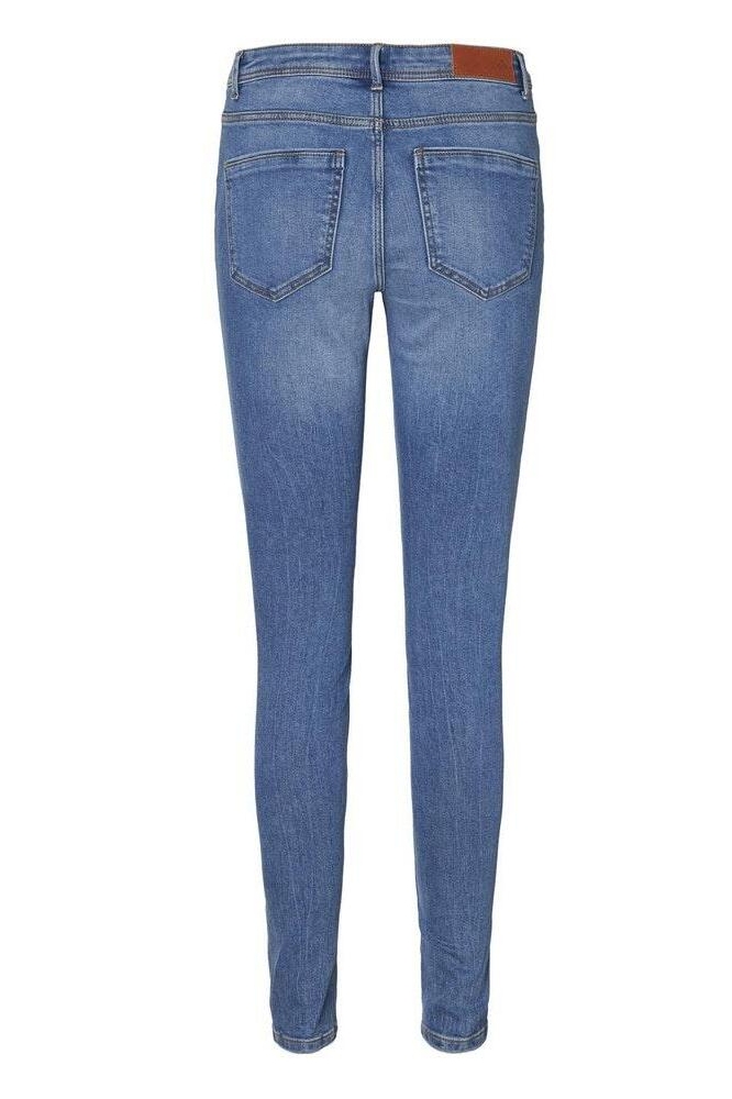 VMTANYA MR S PIPING JEANS VI349 GA 10222531 Medium Blue Denim